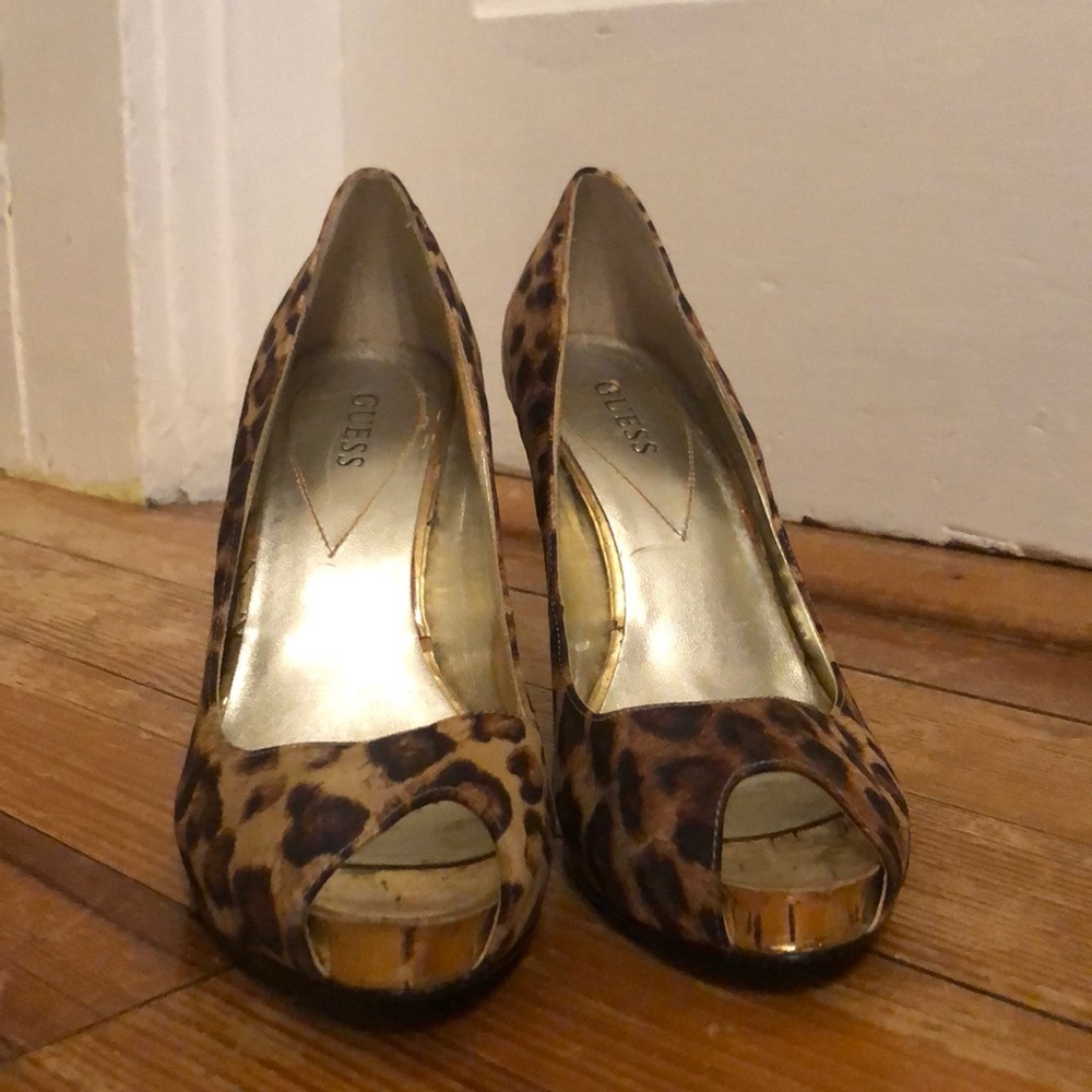 Leopard Print Heels